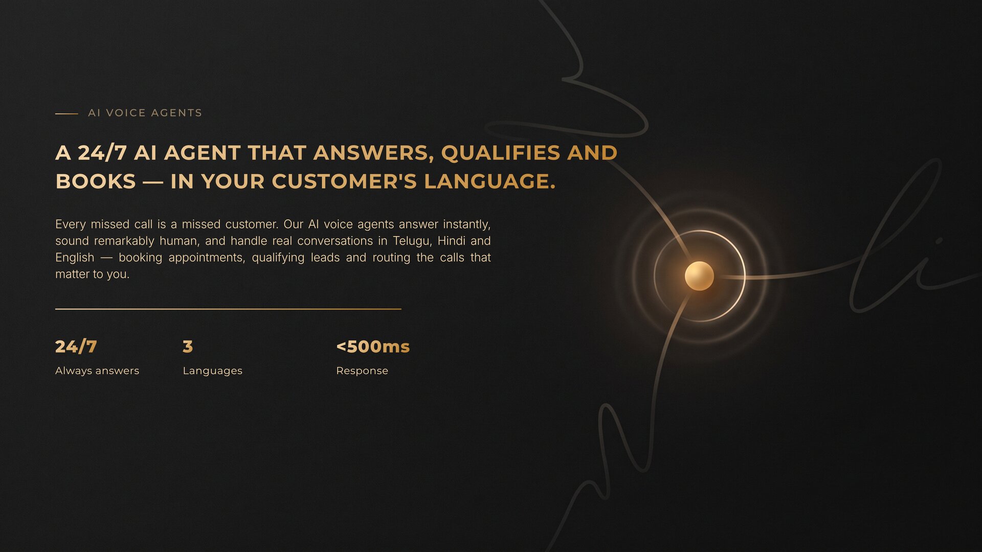 MosurTech AI voice agents banner