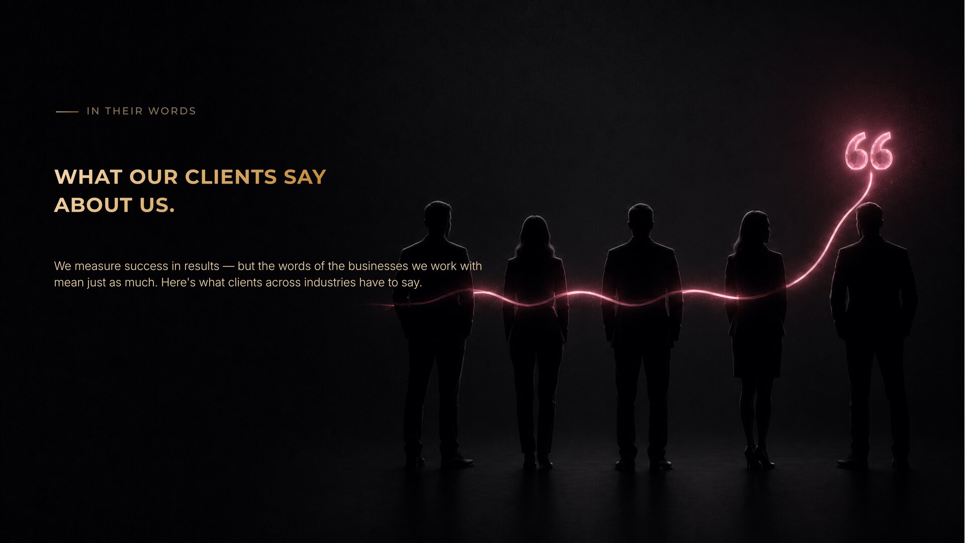 MosurTech testimonials banner