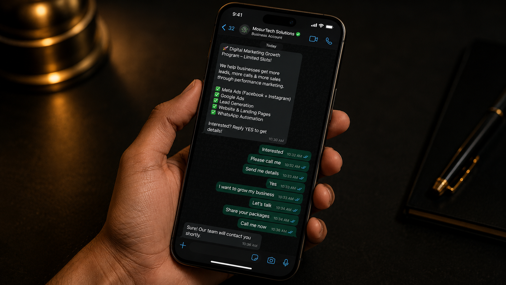 Whatsapp Marketing Service - MosurTech